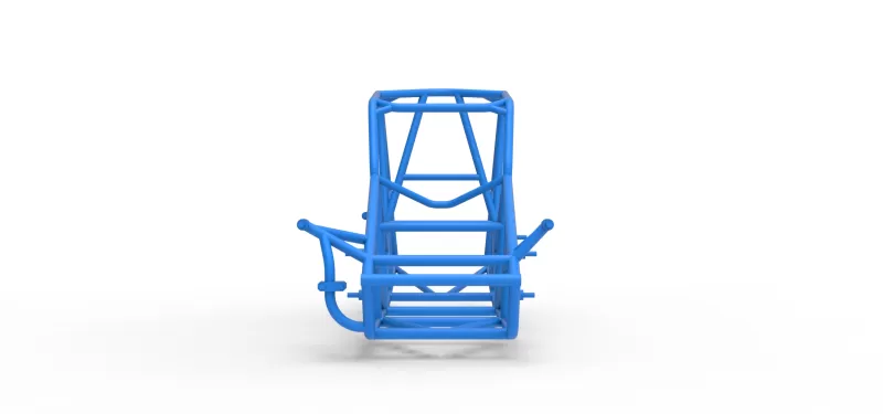 Frame for Sprint car Version 2 Scale 1:25 - Model preview 5
