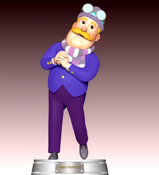 Mayor Humdinger FanArt - Model preview 2