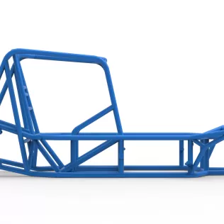 Frame of Silver Crown Car Version 2 Scale 1:25 - Model thumbnail 14