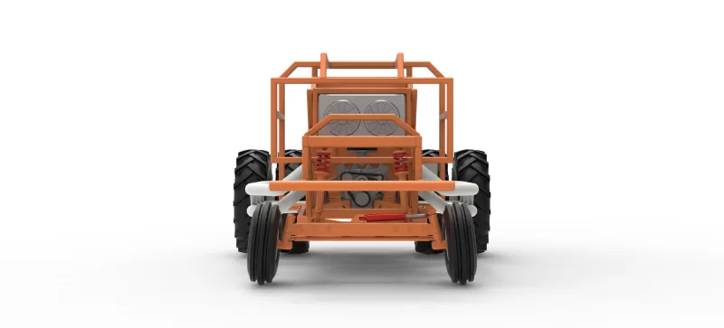 Racing Combine Harvester Base Scale 1:25 - Model preview 16