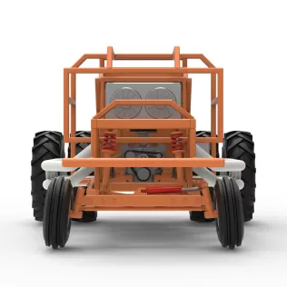 Racing Combine Harvester Base Scale 1:25 - Model thumbnail 16