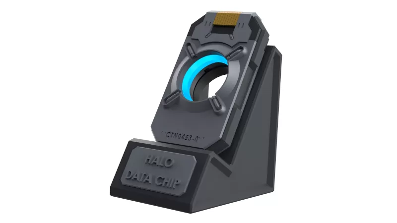 Data Chip - Halo Infinite - Printable 3d model - STL files - Model preview 14