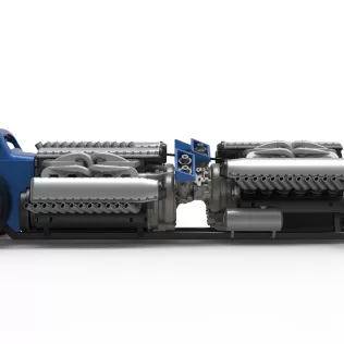 Vintage AWD Dragster Scale 1:25 - Model thumbnail 22