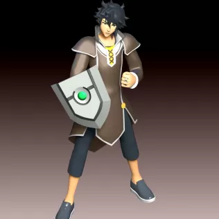 Naofumi Iwatani Fan Art - Model thumbnail 4