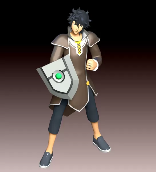 Naofumi Iwatani Fan Art - Model preview 4