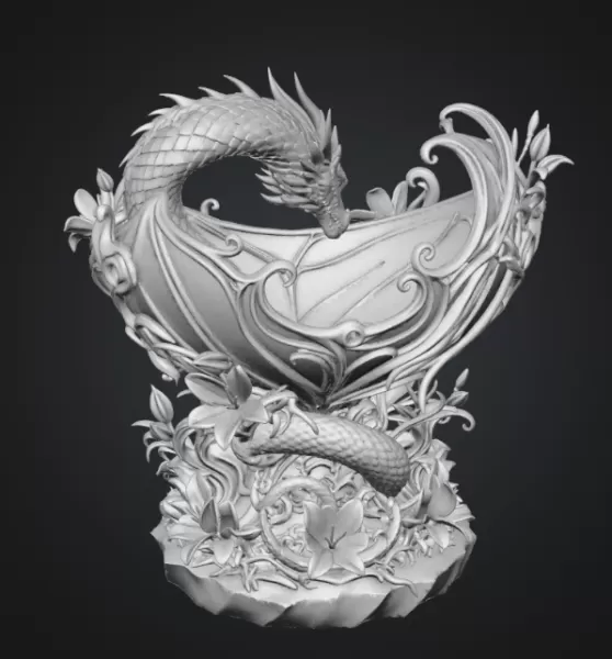 Celestial Star Tree Organizer STL File for 3D Print - Model preview 12
