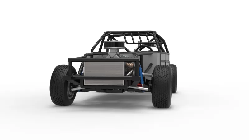 IMCA Stock car Base Scale 1:25 - Model preview 6