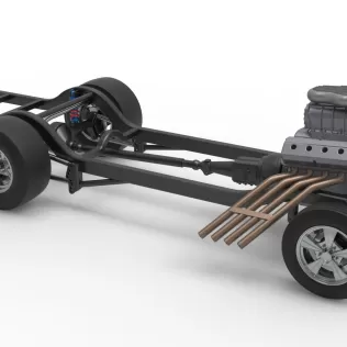 Chassis of Gasser Version 3 Scale 1:25 - Model thumbnail 13