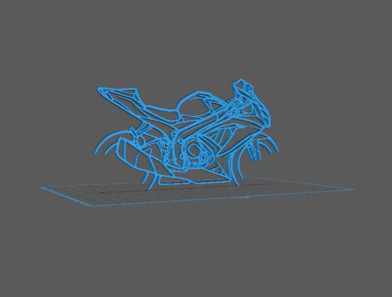 Suzuki - GSXR Wall Art - Model preview 2