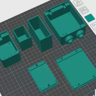 Fake Junction Box Diversion Safe STL, Hidden Key Holder 3D Print - Model thumbnail 2