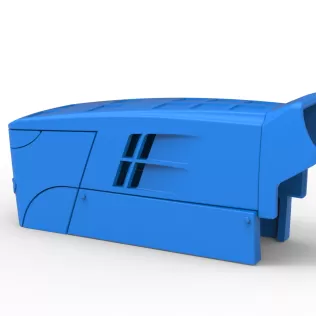 Hood of Pulling tractor Version 3 Scale 1:25 - Model thumbnail 10