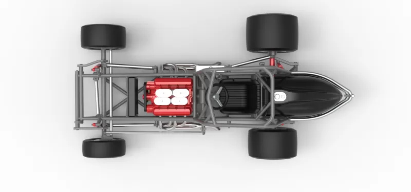 Vintage Pavement Silver Crown Car Base Scale 1:25 - Model preview 11