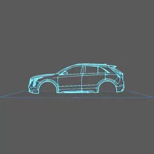 Cadillac - XT4 2019 Wall Art