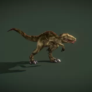 Allosaurus Carnivores - Model thumbnail 2