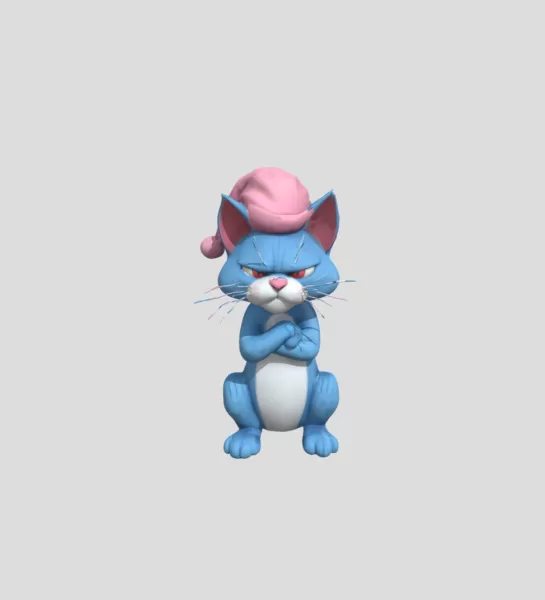 Sleepy Cat - Model preview 1