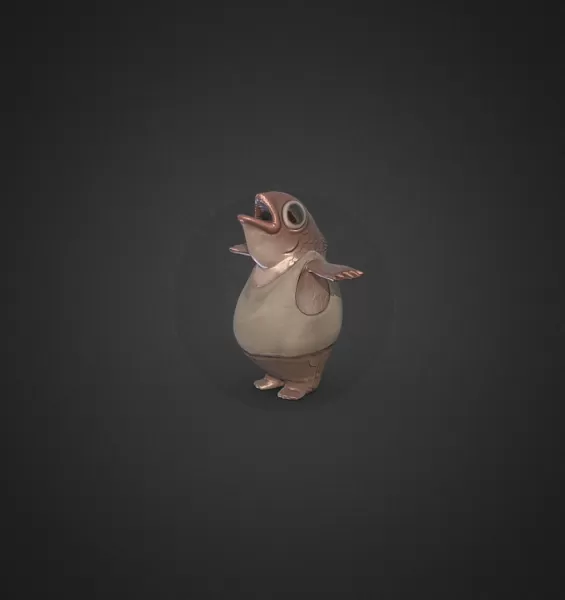 Denizen of the Deep Splatoon 3 - Model preview 1