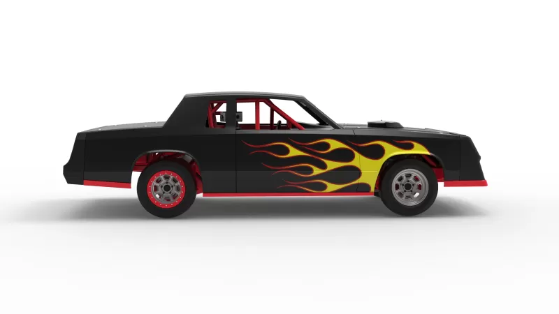 IMCA Stock car Version 2 Scale 1:25 - Model preview 19
