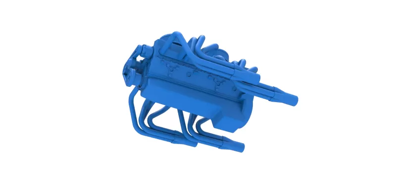 Engine V16 Scale 1:25 - Model preview 3