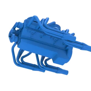 Engine V16 Scale 1:25 - Model thumbnail 3