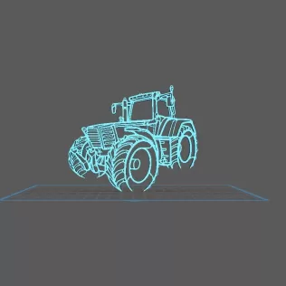 Tractor - Fendt Favorit 936 Wall Art