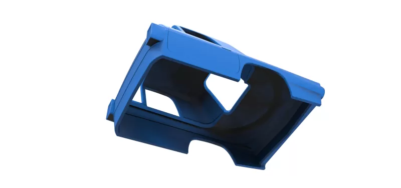 Shell of Vintage front engine dragster Version 6 Scale 1:25 - Model preview 3