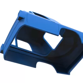 Shell of Vintage front engine dragster Version 6 Scale 1:25 - Model thumbnail 3