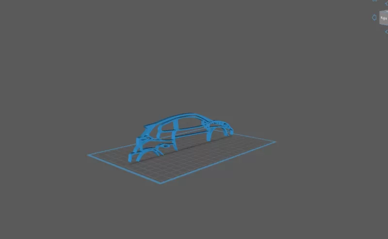 Toyota - Yaris GR Wall Art - Model preview 1