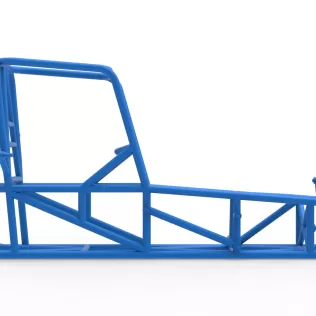 Frame of Vintage Pavement Sprint car Scale 1:25 - Model thumbnail 13