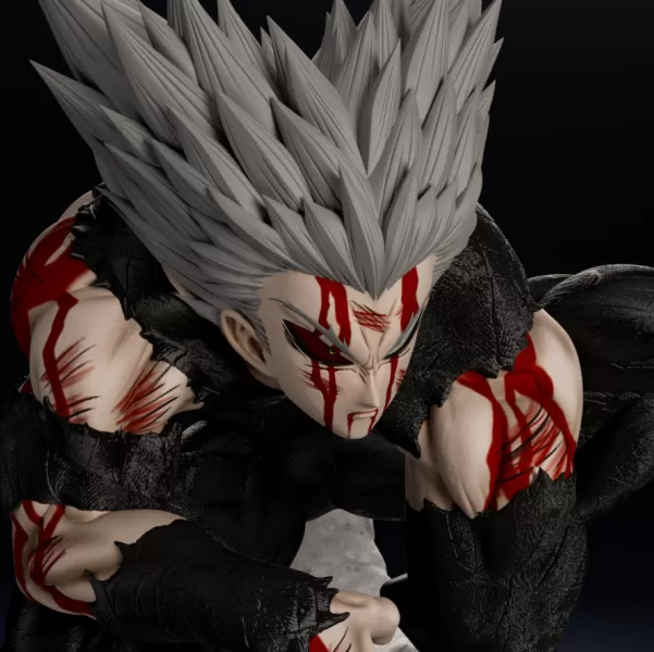 [One Punch Man] Garou - Model preview 3