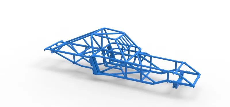 Frame of Super Dirt Late model Scale 1:25 - Model preview 15