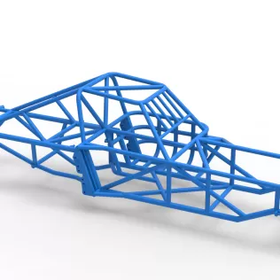 Frame of Super Dirt Late model Scale 1:25 - Model thumbnail 15