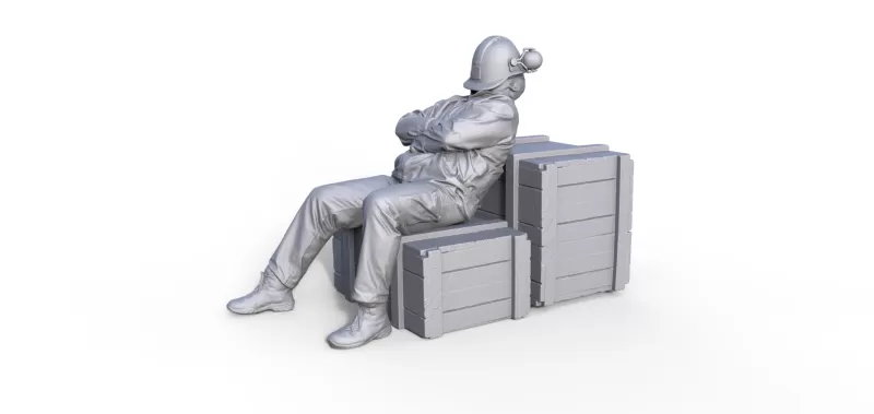 Figure for ship model - Model preview 1