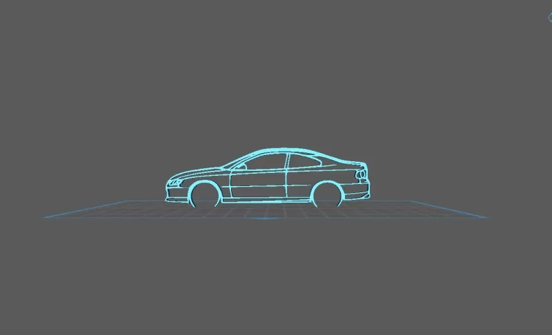Opel - Monaro V8 Wall Art - Model preview 1