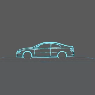 Opel - Monaro V8 Wall Art