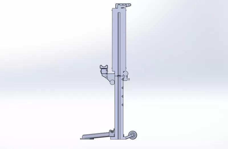Bumper Jack for race car Scale 1:25 - Model preview 14