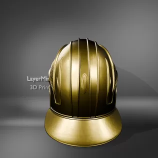 Ancient Roman Golden Helmet - Model thumbnail 4