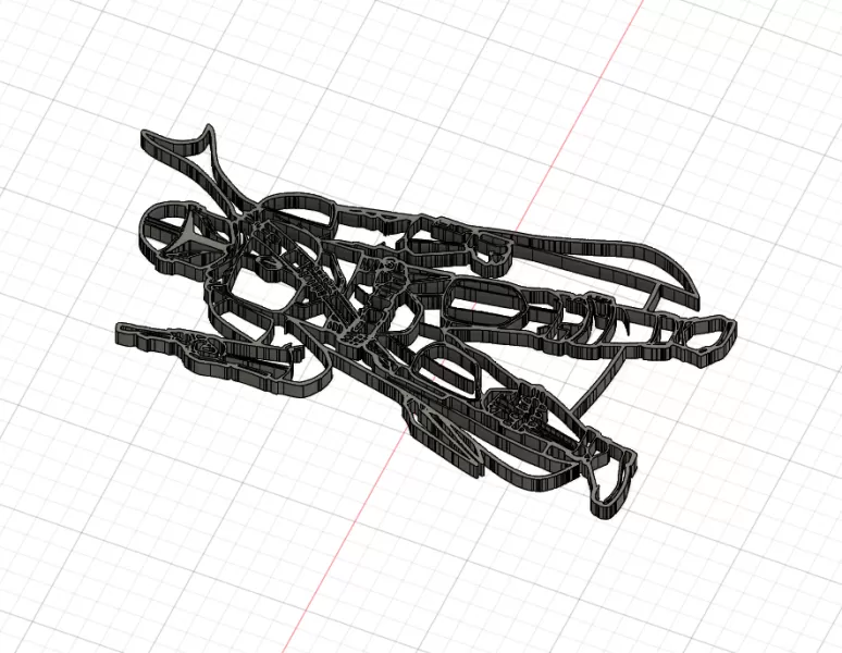 Silhouette The Mandalorian - Star Wars - Model preview 2