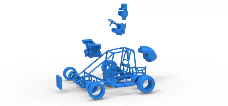 New Zealand Minisprint Base Scale 1:25 - Model preview 24