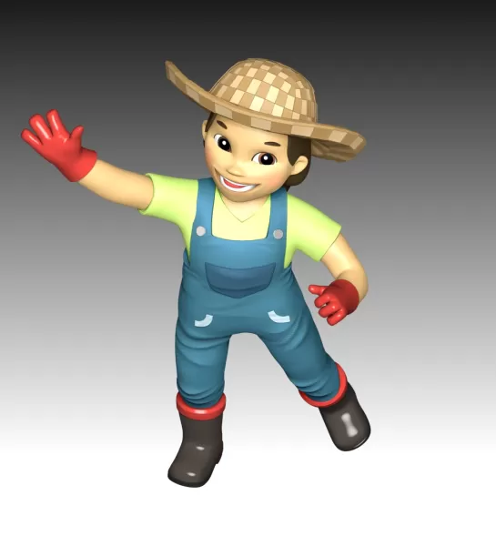 Farmer Yumi Fan Art - Model preview 6