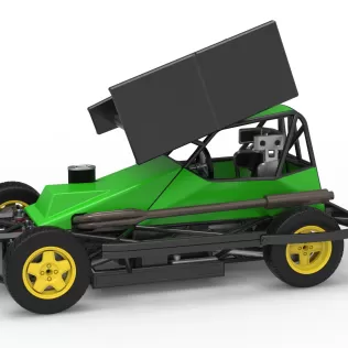 BriSCA Formula 2 Stock Car Scale 1:25