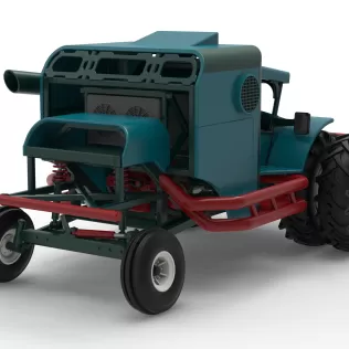 Racing Combine Harvester Version 2 Scale 1:25 - Model thumbnail 18