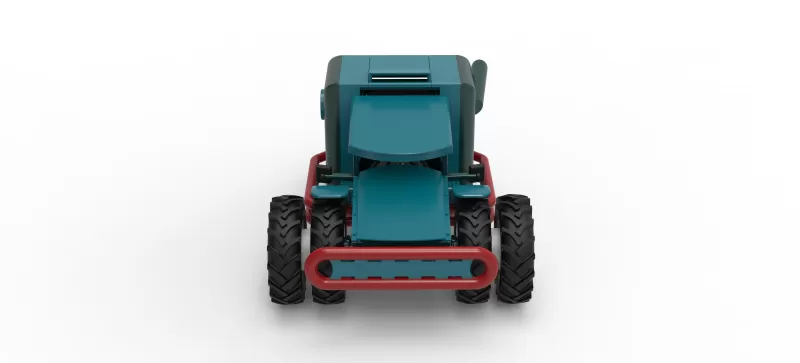 Racing Combine Harvester Version 2 Scale 1:25 - Model preview 8