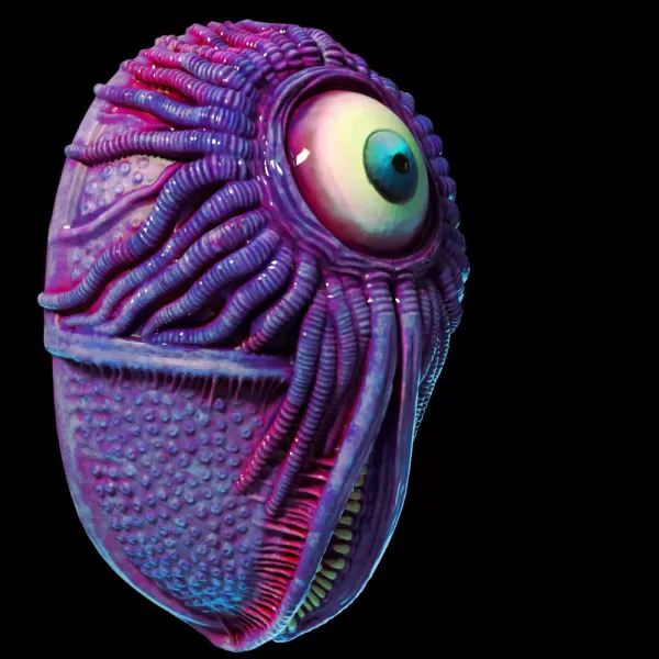 Squid Game Horror Mask - Model preview 3