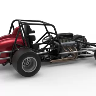 Pavement Silver Crown Car Base Version 3 Scale 1:25 - Model thumbnail 20