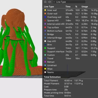 Kristen Bell 3D Bust Print - Model thumbnail 2