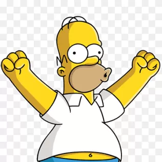 🍩 ¡D’oh! Homer Simpson – Figura Fan Art 3D para impresión - Model thumbnail 1