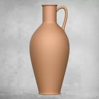 Pottery Vessel Collection (8 Pottery Vessels) - Model thumbnail 2