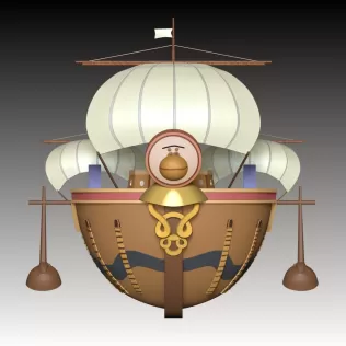 Utan Sonar - One Piece - Model thumbnail 9