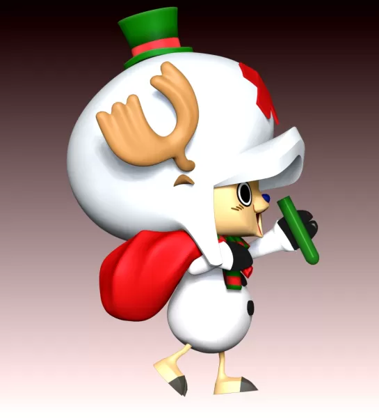 Tony Tony Chopper XMas - Model preview 6
