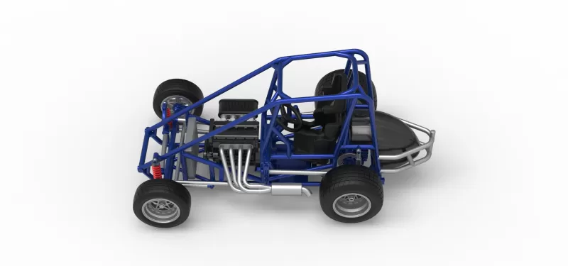 New Zealand Minisprint Base Scale 1:25 - Model preview 10